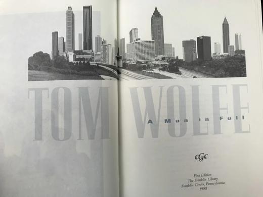 签名首版！汤姆·沃尔夫《完全人生》 富兰克林图书馆豪华仿皮本 商品图4