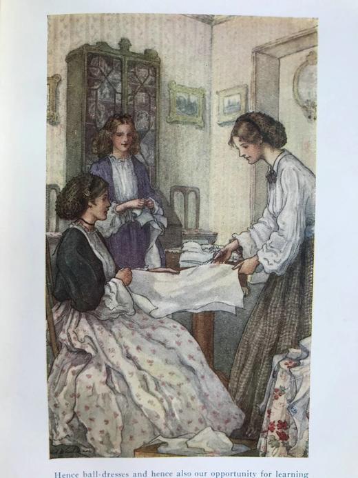 1929年 朱莉安娜·霍雷希克·尤因《拾光絮语：写给女孩的故事集》 配精美彩色插图 漆布精装32开 商品图12