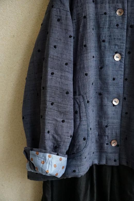 Bunon波点娃娃领棉服 商品图14
