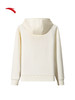 安踏（ANTA）复古学院风女连帽卫衣秋冬新款加绒宽松长袖运动上衣162548705N象牙白-1 商品缩略图5