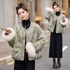 2025年冬季羽绒新中式狐狸毛羽绒新款YQH99935 商品缩略图0