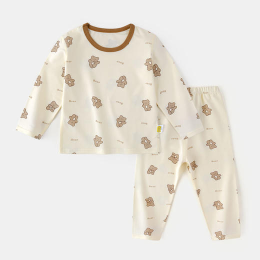宝宝内衣套装纯棉秋季男童秋衣秋裤女童家居服儿童打底小童童装潮 商品图5