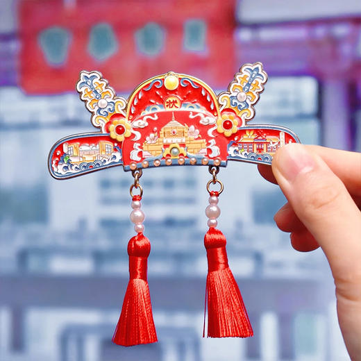 天津大学文创状元帽冰箱贴 商品图1