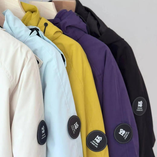 【三防+恒温 硬核防护 闭眼入不亏】瑞士NOME 3合1户外连帽抗风外套/石墨烯户外棉服 商品图2