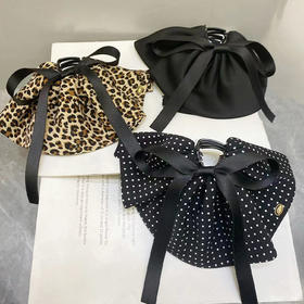 韩系织带蝴蝶结马尾抓夹-纪念日百货门店同款166295072