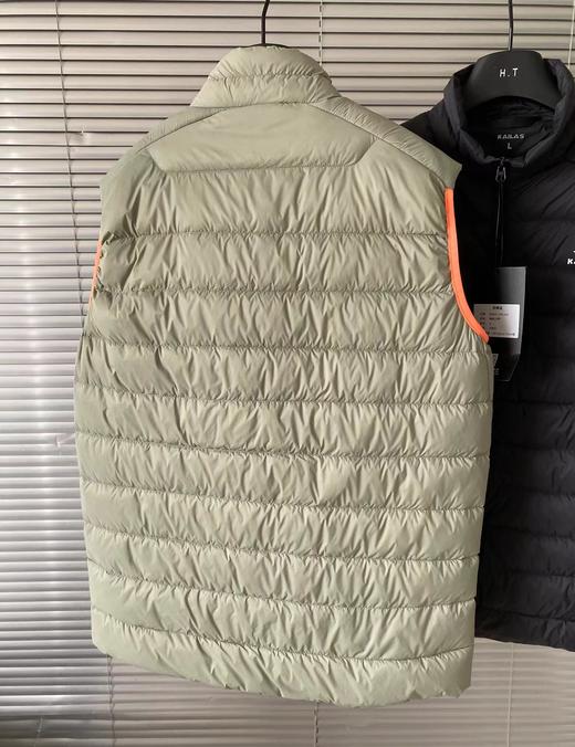 D110748男女情侣款冬季保暖男士立领鹅绒马甲 商品图3