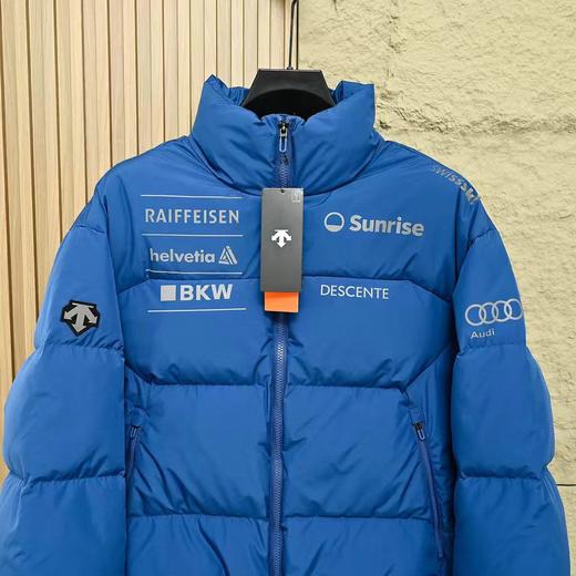 D110721时尚百搭2025冬季宽松版型鹅绒立领短款羽绒服男女同款 商品图9