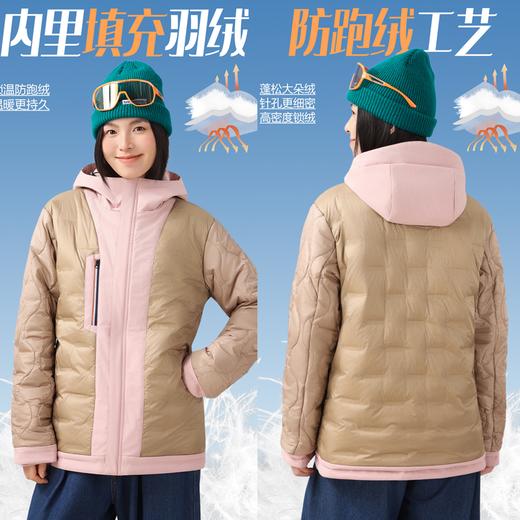 疯抢中！！【百年品牌·PAULO PEDRO保罗彼得】90白鸭绒·羽绒一体登山王 科技三防 全方位锁温抗寒 时尚百搭（男女同款） 商品图2