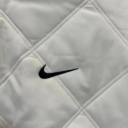 D110797复古菱格背后logo贴布绣棒球服棉服夹克外套 商品图4