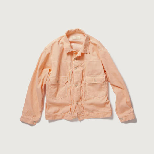INNAT TYPE-2 TRUCKER JACKET 男女款天然染色灯芯绒工装夹克外套 商品图4