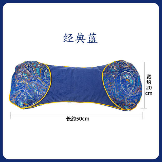 艾草骨头枕家用助睡艾灸枕热敷保健枕充气电加热颈椎护颈枕头批发 商品图11