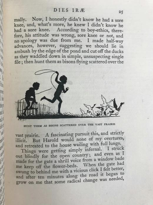 作家画家双签名限量版！1930年 格雷厄姆《梦里春秋》 谢泼德28幅插图 精装32开带书匣 商品图12