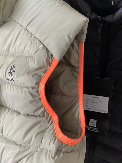 D110748男女情侣款冬季保暖男士立领鹅绒马甲 商品图10