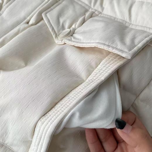 双十一活动雪*飞剪标加厚长款连帽羽绒服 商品图14