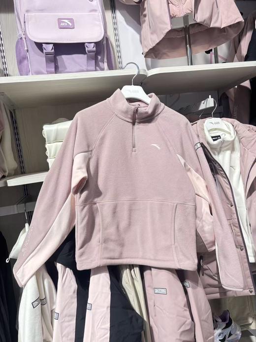 【春上新】【8.8折】8楼安踏儿童2025冬新款户外系列针织套头衫【江米白】 吊牌价：369 活动价：324.72 商品图0