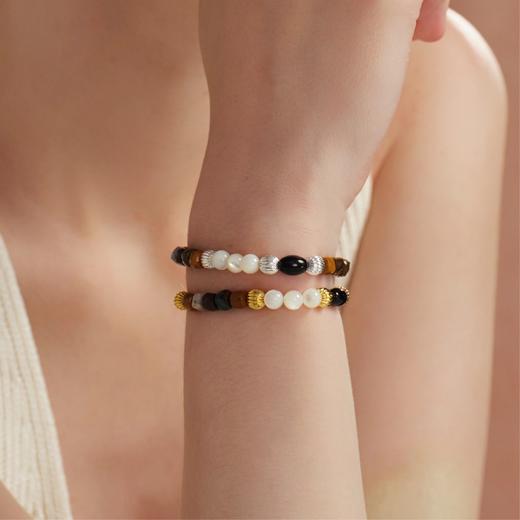 Neverfar Essential·秋冬系列琉光玛瑙串珠手链 商品图2