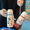 (包邮)花伴森bablov双饮保温杯500ML纽扣杯（两种颜色） 商品缩略图0