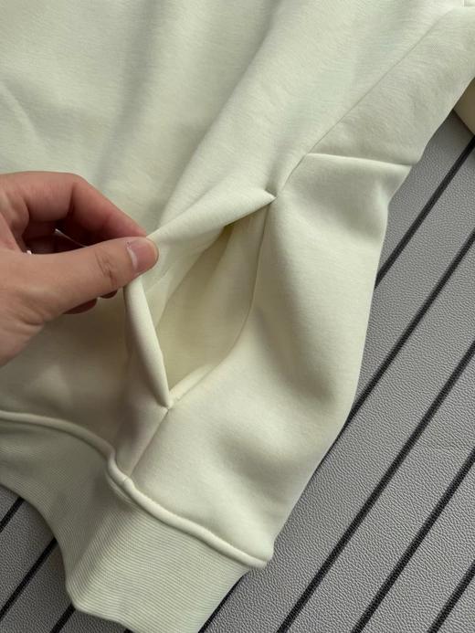 D110702后背大Logo加绒帽衫男女同款休闲运动连帽卫衣 商品图7