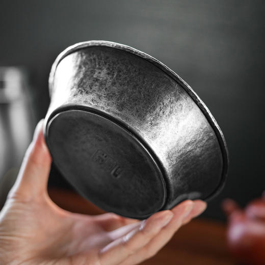 斑锡龙纯锡一梦壶承壶托干泡盘壶垫温壶功夫茶具承托茶道零配 商品图3