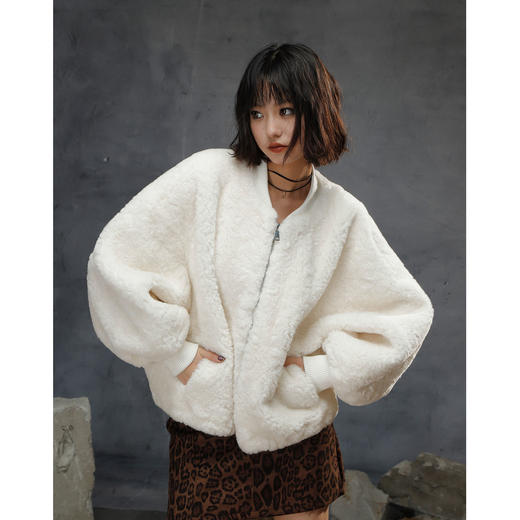 休闲毛绒拉链外套-纪念日百货门店同款167095232 商品图1