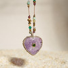 北京仓｜ROOM SERVICE-BLOSSOM-紫水晶 心形 吊坠 项链［法国设计师］ 商品缩略图0