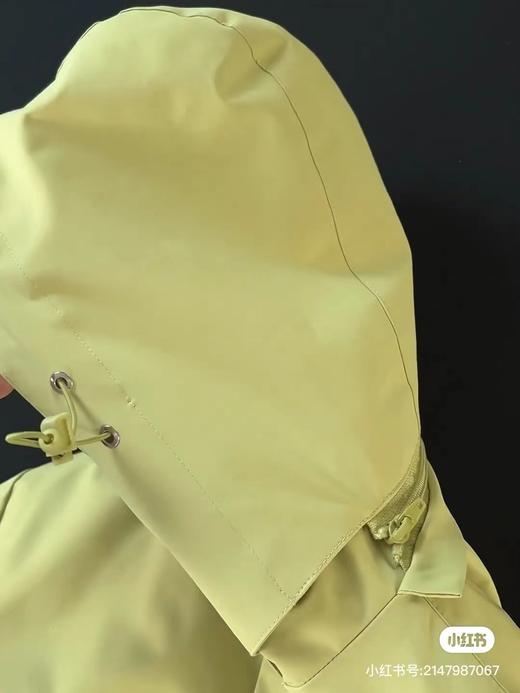 D110769可拆卸双层设计三合一两件套苹果绿冲锋衣 商品图12