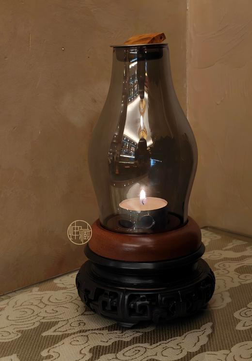 崖柏熏香老油节木块（赠送香薰灯） 商品图2