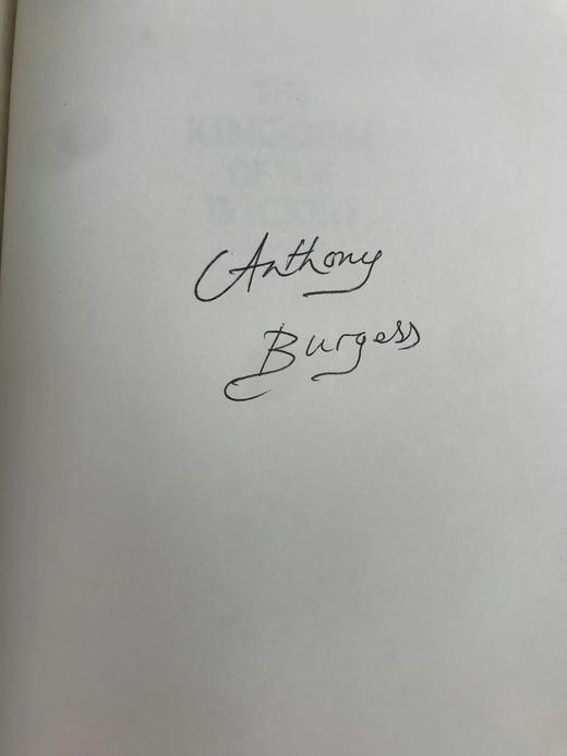 签名首版！安东尼·伯吉斯《恶人的国度》 富兰克林图书馆豪华仿皮 商品图2