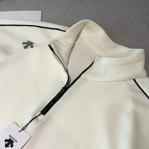 D110701女子半拉链长袖针织衫春秋季新款上衣 商品图2