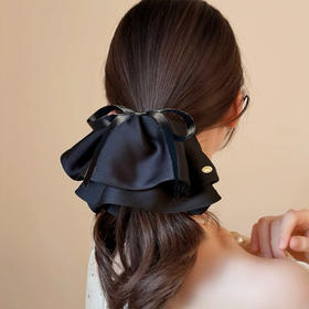 韩系织带蝴蝶结马尾抓夹-纪念日百货门店同款166295072
