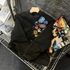 D110705新款徽章贴布刺绣棒球服加棉夹克棉服男女同款 商品缩略图3