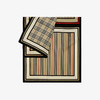 【一】BURBERRY 巴宝莉 女士 Monogram 标志性条纹和格纹印花真丝围巾 混色 8011951 A7026 商品缩略图2