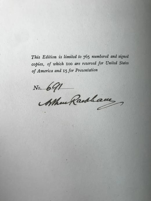 拉克姆签名本！1918年 斯温伯恩《生命之春：儿童诗集》 9幅彩色手工贴图与多幅黑白文间插图 犊皮（vellum）脊精装大16开 商品图4