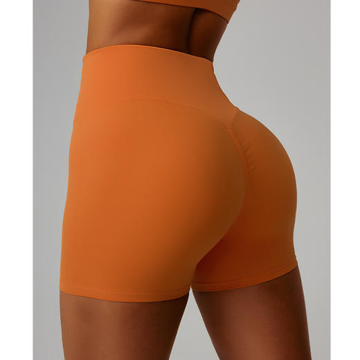 跃牌【安琪拉系列】新紧身云感瑜伽裤子女款高腰提臀运动短裤女跑步健身短裤DK7101 商品图1