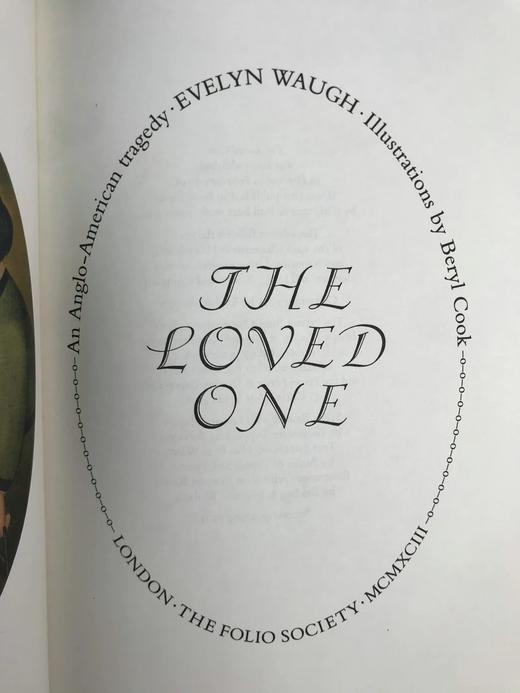 伊夫林·沃《心爱的人》 配彩色插图 弗里欧书社函装本 商品图3