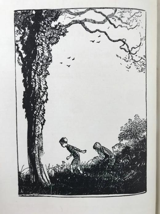 作家画家双签名限量版！1930年 格雷厄姆《梦里春秋》 谢泼德28幅插图 精装32开带书匣 商品图4