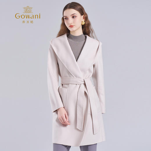 【100%绵羊毛】乔万尼大衣法式浴袍设计外套EF4A237 商品图7