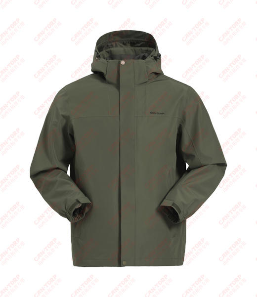 肯拓普T242394022男式摇粒两件套冲锋衣2023秋冬 商品图1