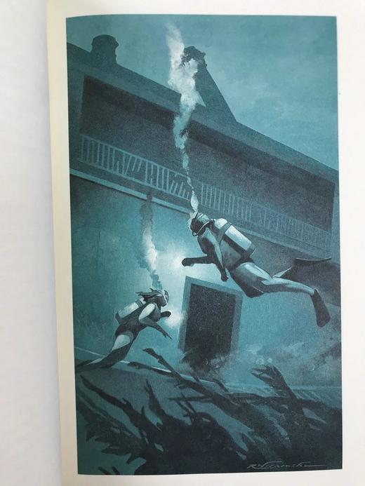 签名首版！迈克尔·克莱顿《旅行》 富兰克林图书馆豪华仿皮本 商品图3