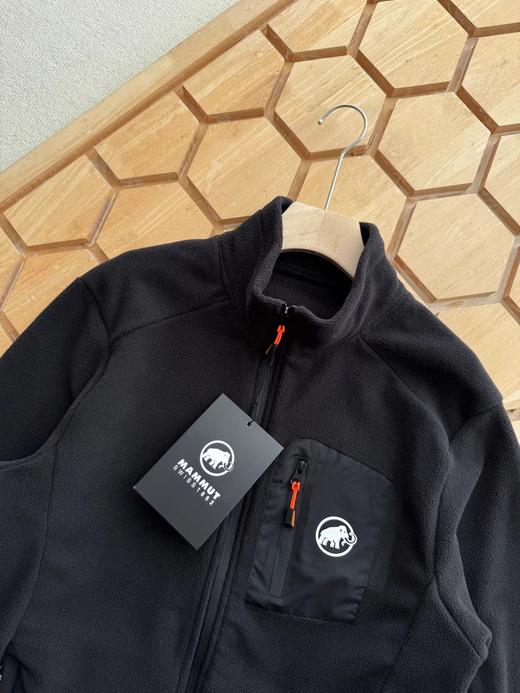 D110708秋冬双面摇粒绒拉链衫男士户外轻徒步防寒保暖外套 商品图8