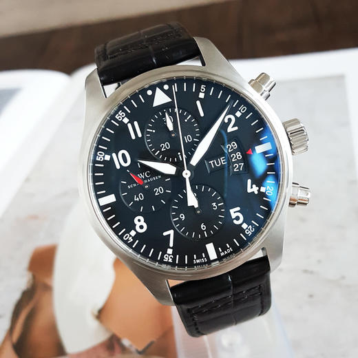 【95新】IWC 万国IW377701飞行员系列43MM（男款）精钢241025NJS02 商品图3