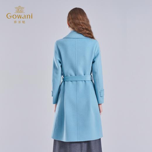 【羊绒】乔万尼羊毛羊绒大衣新款收腰高级感毛呢外套ET4A827 商品图4