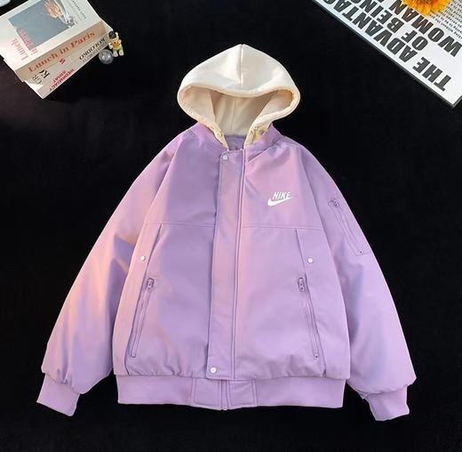 D110777新款轻量化质地功能性连帽棉衣棉服 商品图5