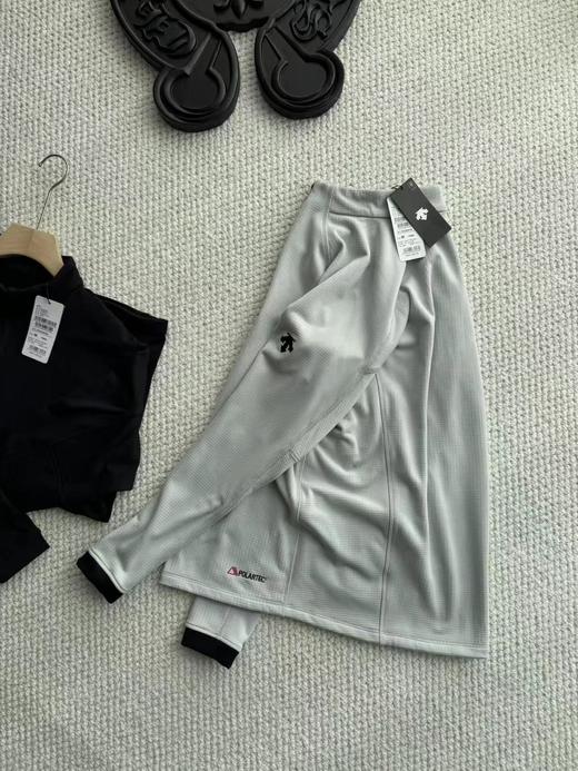 D110731男女情侣POLARTEC抓绒亲肤保暖滑雪中层针织套头衫 商品图11