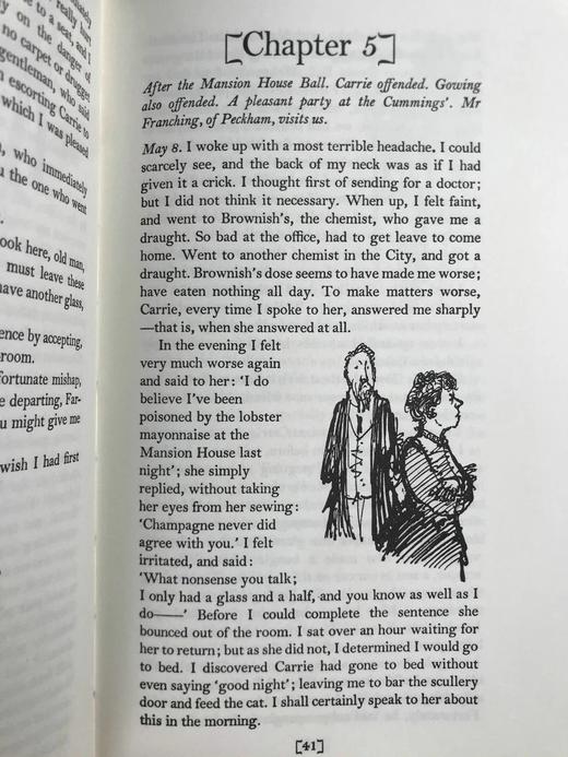 乔治与·格罗史密斯《无名日记》（1996） 数十幅插图精装大32开带书匣 商品图10
