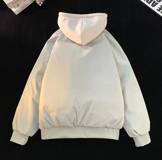 D110777新款轻量化质地功能性连帽棉衣棉服 商品图7