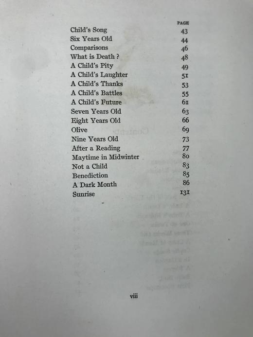 拉克姆签名本！1918年 斯温伯恩《生命之春：儿童诗集》 9幅彩色手工贴图与多幅黑白文间插图 犊皮（vellum）脊精装大16开 商品图6