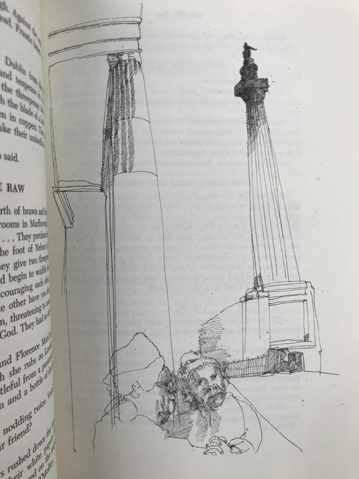 乔伊斯《尤利西斯》（1976）配插图 富兰克林图书馆豪华皮装本 商品图9