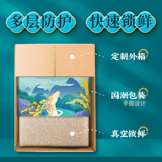 袁谷隆平芯米耐盐碱珍珠米5kg东北大米粳米10斤2025新米 商品图3