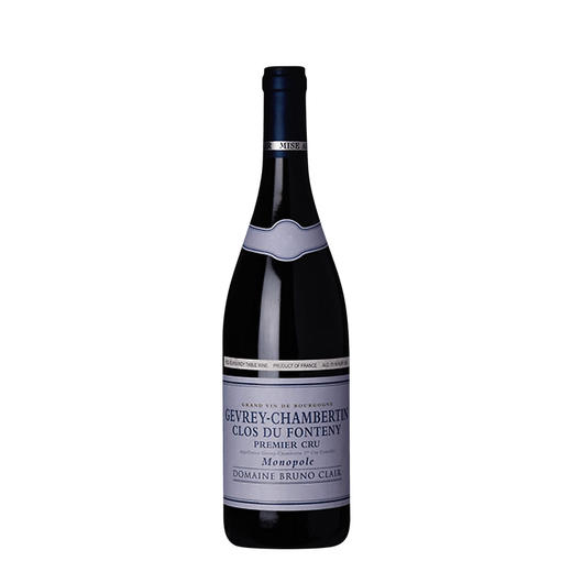 2012 Bruno Clair Gevrey Chambertin 1er Cru Clos Du Fonteny Monopole 布鲁诺克莱尔方特尼（热夫雷-香贝丹一级园）红葡萄酒 2012 商品图1